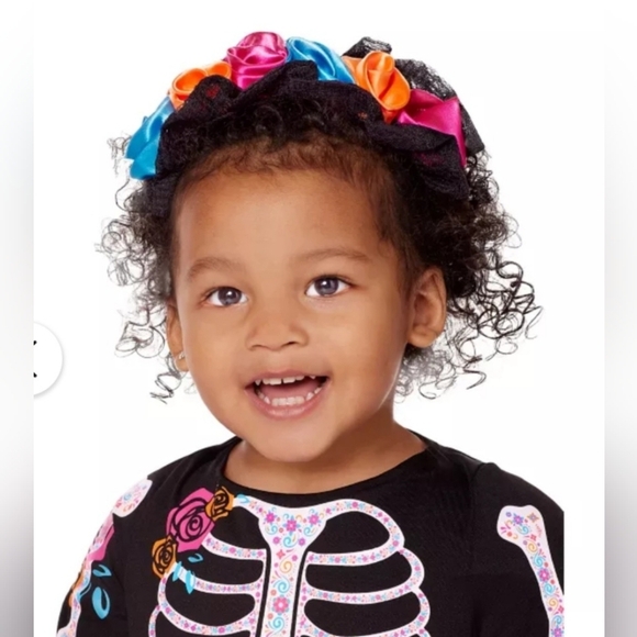 SPIRIT Baby Sweet Skeleton Day of the Dead Halloween Costume 12-18 M 12 18 Month - Picture 3 of 14